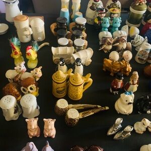 Vintage Salt and Pepper Shaker Collection